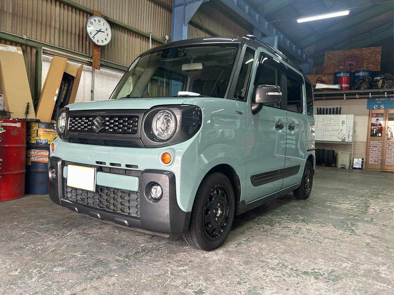 スペーシアギア販売してから初めての車検