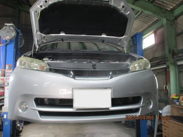 トヨタ　WISH　車検整備
