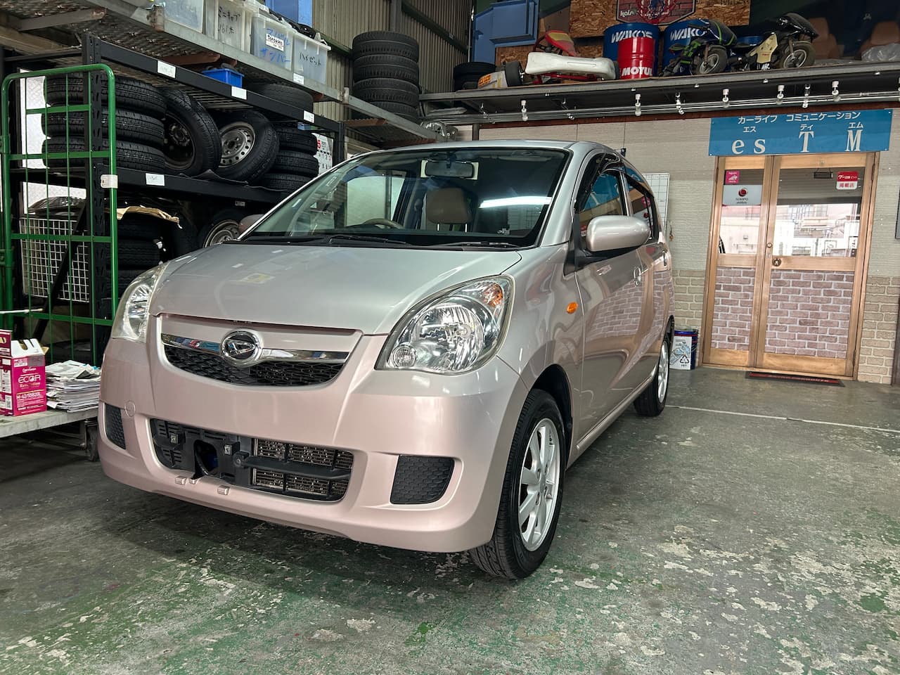 代車のミラ　ＭT車　販売させていただきました
