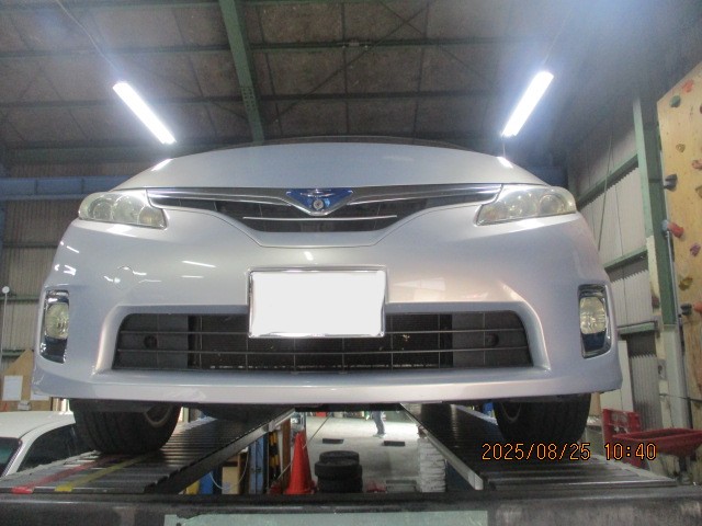 エスティマ　車検整備でした