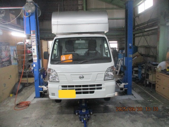 キッチンカー　点検一式
