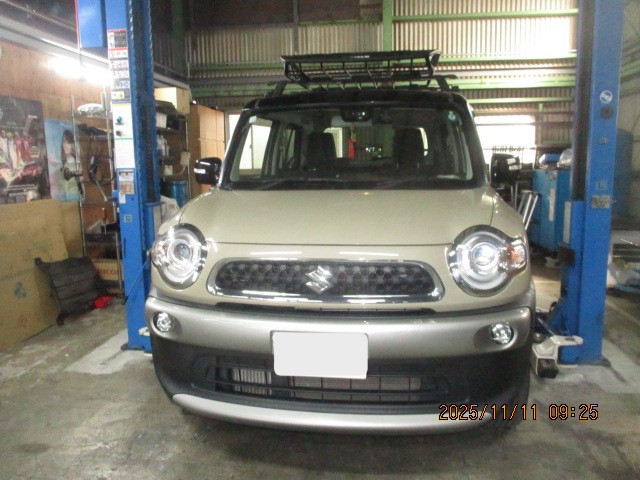 「車検でこんなに変わるの!?」クロスビーが新車級の輝きを取り戻した日！【WAXピカピカ仕上げ】