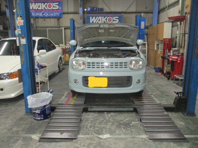 【納車後も安心！】ラパン（中古車）の車検完了！WAXでピカピカに仕上げました✨