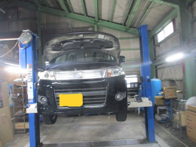 【車検整備】ご家族の歴史と共に走るワゴンR。奥様の通勤を支える安心メンテ