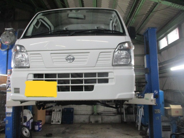 【車検整備】走行距離が少なくても要注意！クリッパートラックのメンテナンス