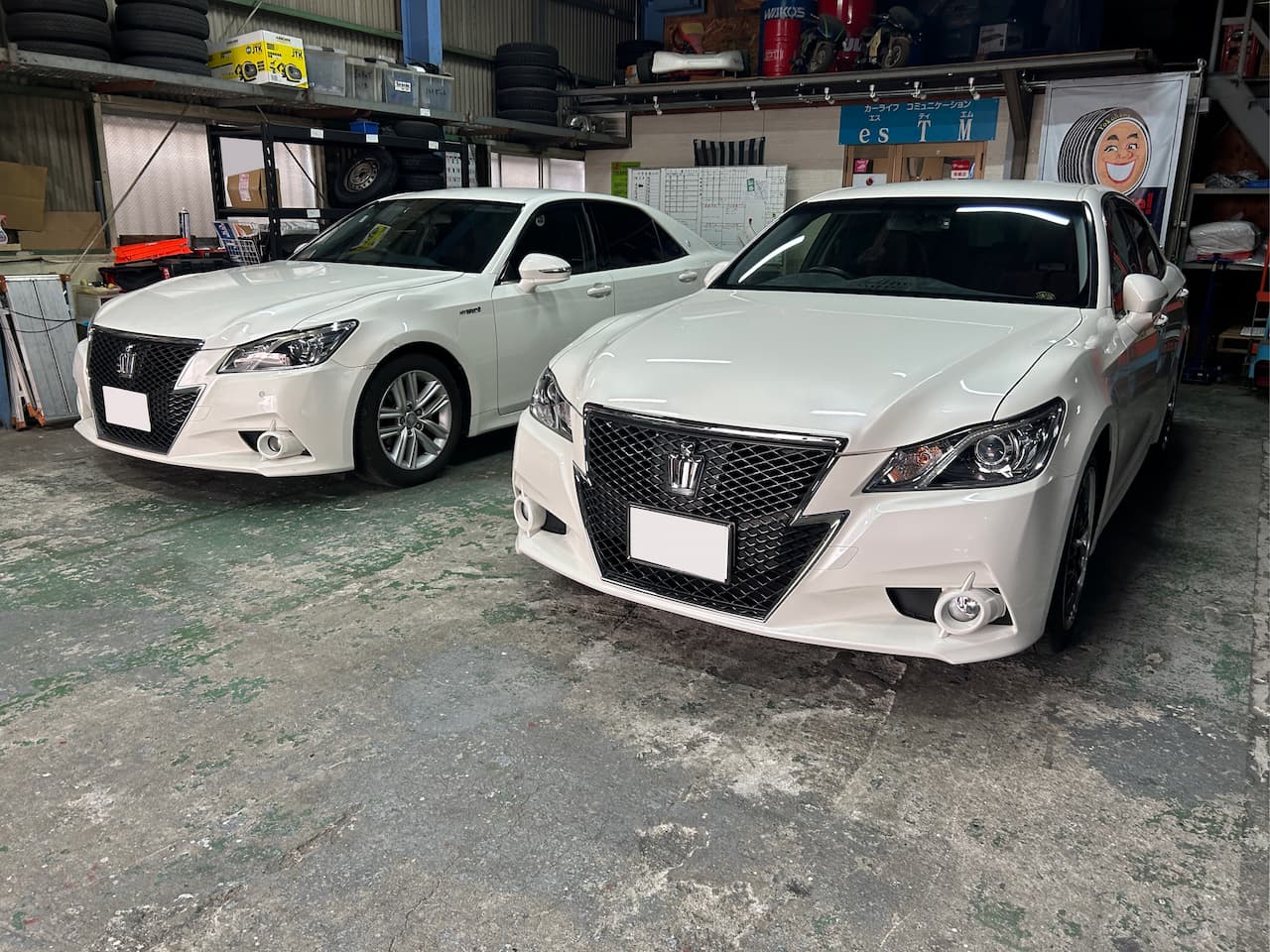 こだわりのイエローフォグ選定。210系クラウン2.5Lガソリン車の車検レポート！