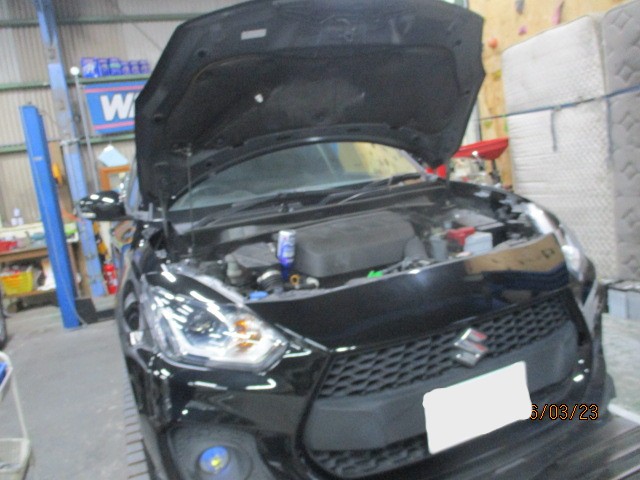 スイスポの車検整備！「DIYカスタム」をプロの技で安心の公道仕様へ