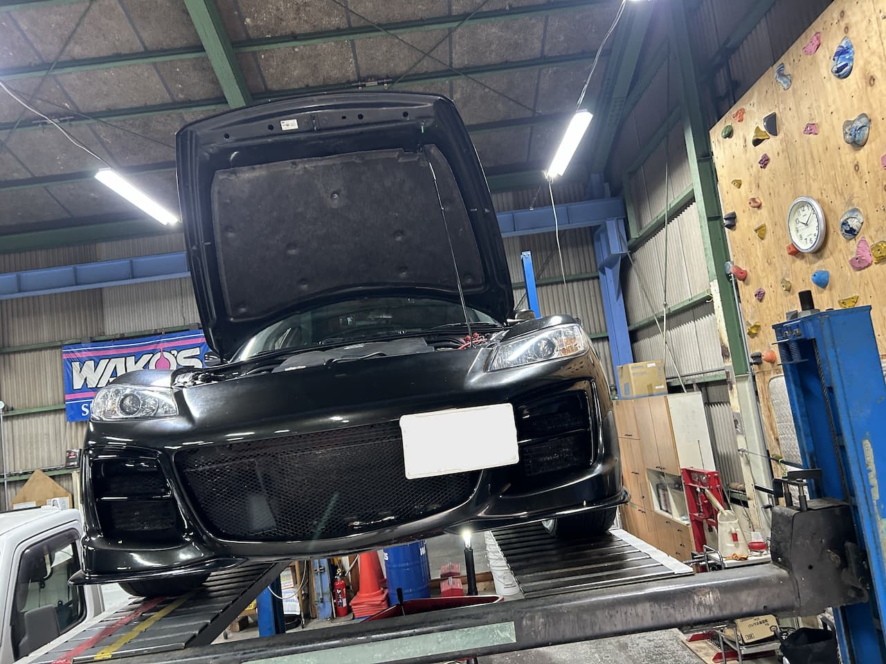 【メンテナンス】マツダ・RX-8のオイル交換。信頼でつながる2年間と「持ち込み作業」への対応