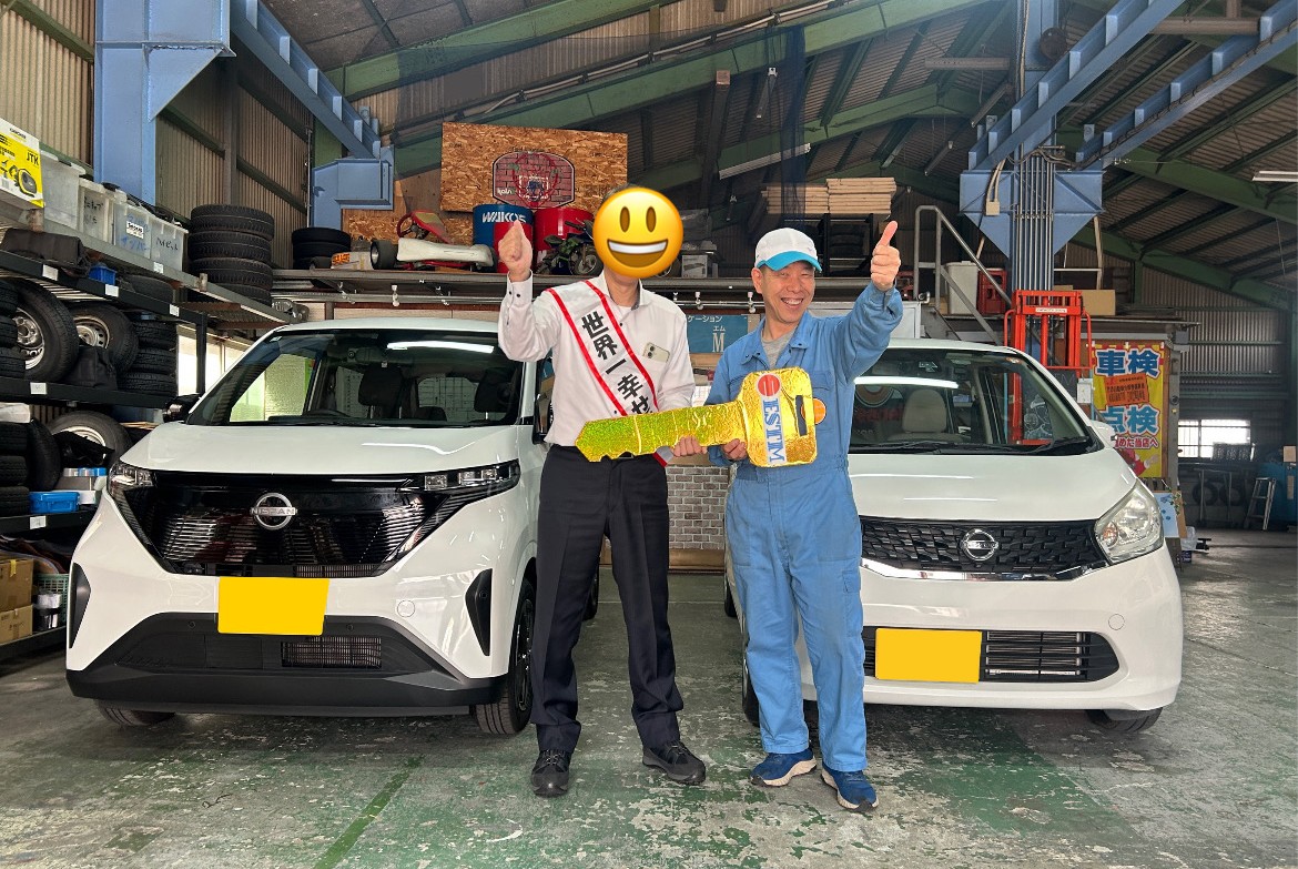 20年来の絆が生んだ奇跡の1台！日産サクラのご納車セレモニー🌸